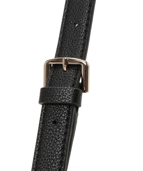 Guess(ゲス)の「CAMELIA Flap Shoulder Bag ショルダーバッグ ハンドバッグ(ショルダーバッグ・レディース・ブラック/ライトグリーン・ONE SIZE)」の8枚目の写真