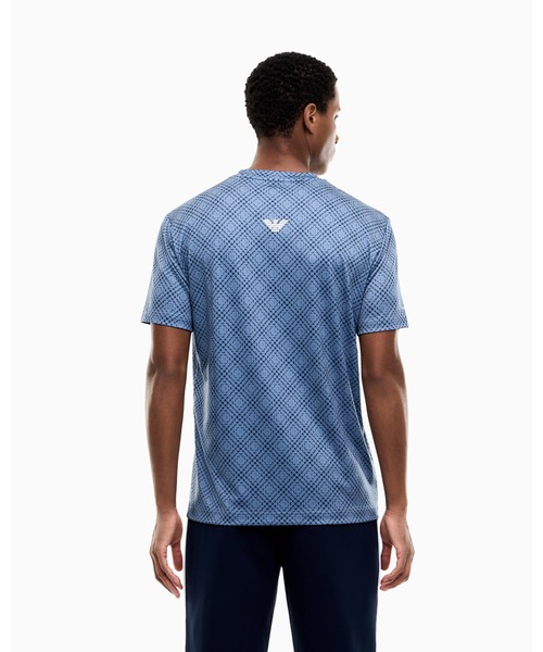 EMPORIO ARMANI EA7(エンポリオアルマーニイーエーセブン)の「【エンポリオ アルマーニ EA7】レギュラーフィット Tシャツ Tennis Pro(Tシャツ/カットソー・メンズ・ネイビー系・LARGE/SMALL/MEDIUM/X-LARGE/X-SMALL)」の7枚目の写真
