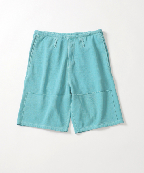 B.C STOCK(ベーセーストック)の「ハイツイストリブダブルニーショーツ(その他パンツ・メンズ・ベージュ/ブラック/ホワイト/サックスブルー・MEDIUM/LARGE)」の4枚目の写真