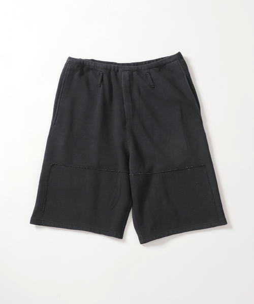 B.C STOCK(ベーセーストック)の「ハイツイストリブダブルニーショーツ(その他パンツ・メンズ・ベージュ/ブラック/ホワイト/サックスブルー・MEDIUM/LARGE)」の1枚目の写真