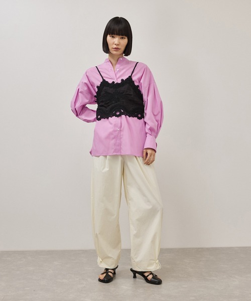 ADAM ET ROPE'(アダムエロペ)の「【定番】・【一部サイト限定】TCブロードバンドカラーシャツ(シャツ/ブラウス・レディース・ブラウン系その他/ブルー系その他6/ピンク/ベージュ系その他2/ホワイト系その他5・FREE)」の16枚目の写真