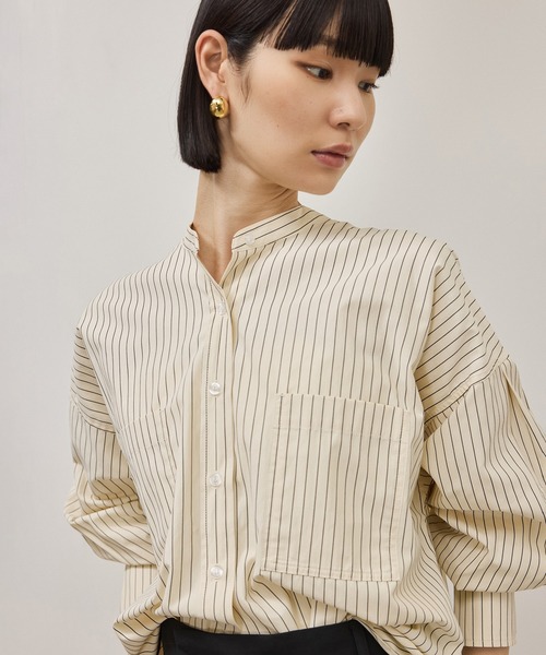 ADAM ET ROPE'(アダムエロペ)の「【定番】・【一部サイト限定】TCブロードバンドカラーシャツ(シャツ/ブラウス・レディース・ブラウン系その他/ブルー系その他6/ピンク/ベージュ系その他2/ホワイト系その他5・FREE)」の21枚目の写真