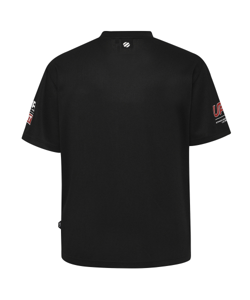 UFC SPORT(ユーエフシー スポーツ)の「UFC SPON PRO リラックスフィット半袖Tシャツ ブラック U4TTX2306BK(Tシャツ/カットソー・メンズ・その他・2XL/LARGE/X-LARGE/MEDIUM/SMALL/3XL)」の4枚目の写真