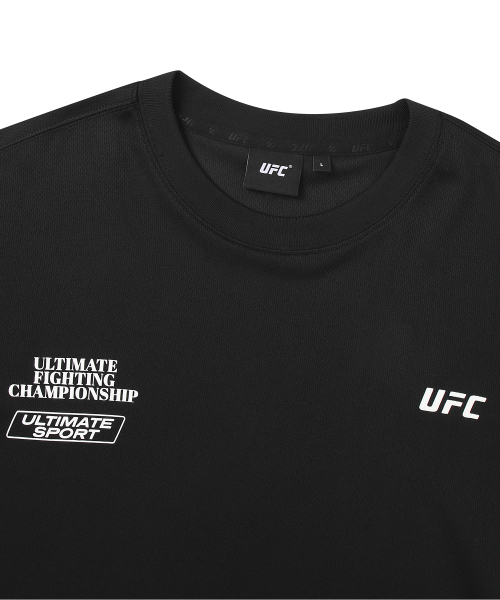 UFC SPORT(ユーエフシー スポーツ)の「UFC SPON PRO リラックスフィット半袖Tシャツ ブラック U4TTX2306BK(Tシャツ/カットソー・メンズ・その他・2XL/LARGE/X-LARGE/MEDIUM/SMALL/3XL)」の5枚目の写真