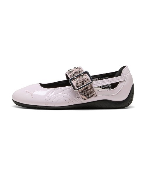 PUMA(プーマ)の「PUMA SPEEDCAT BALLET DRESS UP II(プーマ スピードキャット バレエ ドレスアップ II)(スニーカー・レディース・グレー系/ピンク系・23.5cm/23cm/25cm/24cm/24.5cm)」の4枚目の写真