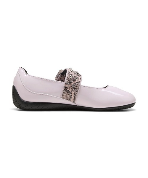 PUMA(プーマ)の「PUMA SPEEDCAT BALLET DRESS UP II(プーマ スピードキャット バレエ ドレスアップ II)(スニーカー・レディース・グレー系/ピンク系・23.5cm/23cm/25cm/24cm/24.5cm)」の5枚目の写真