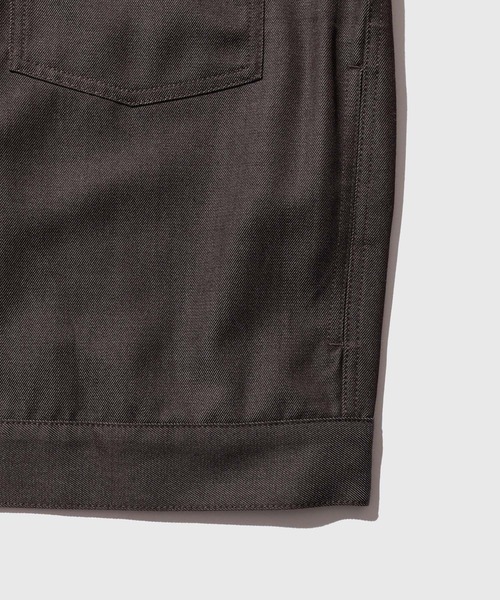 ADAM ET ROPE'(アダムエロペ)の「NIKKE デニムトラックジャケット / ADAM ET ROPE' JEANS(デニムジャケット・メンズ・ネイビー/ダークブラウン/ブラック系その他2・L/M/S)」の20枚目の写真