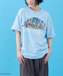 モンスターズ・インク/デザインプリントTシャツ