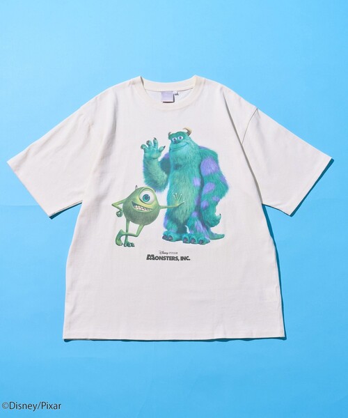 coen(コーエン)の「モンスターズ・インク/デザインプリントTシャツ(Tシャツ/カットソー・メンズ・ブラック/ライトブルー/ホワイト・S/XL/L/M)」の13枚目の写真