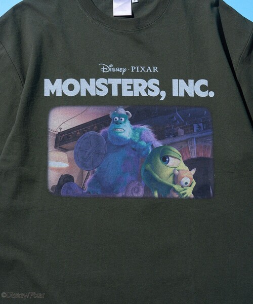 coen(コーエン)の「モンスターズ・インク/デザインプリントTシャツ(Tシャツ/カットソー・メンズ・ブラック/ライトブルー/ホワイト・S/XL/L/M)」の7枚目の写真