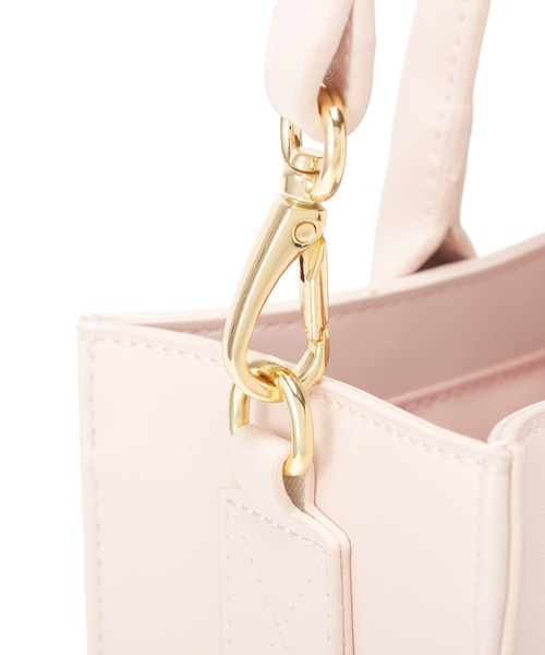 Maison de FLEUR(メゾンドフルール)の「マルチケース付き2Wayショルダーバッグ(ショルダーバッグ・レディース・ブラック/ライトピンク/ボルドー・FREE)」の11枚目の写真