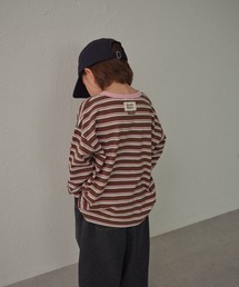pairmanon（ペアマノン）の「【綿100%】ユニセックス タグ付き ボーダーアソートロンT（Tシャツ/カットソー）」