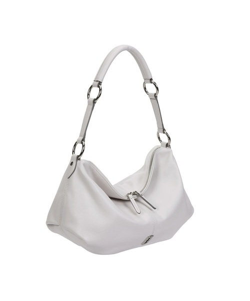 VUNQUE（ブンク）の「ハーフムーンアタッシュショルダーミディアム_2カラー（ショルダーバッグ・レディース・Beige/ブラウン・FREE）」の2枚目の写真