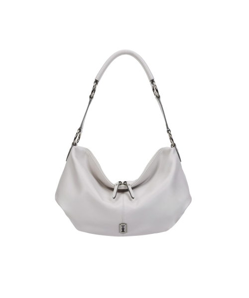 VUNQUE（ブンク）の「ハーフムーンアタッシュショルダーミディアム_2カラー（ショルダーバッグ・レディース・Beige/ブラウン・FREE）」の5枚目の写真