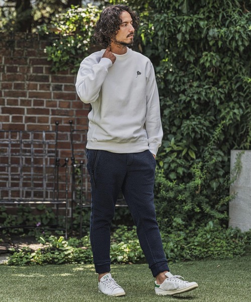wjk reluxe(ダブルジェーケーリラックス)の「mp15276- Solid Boa Pants ボアパンツ(WR26W-08)(その他パンツ・メンズ・グレー/ブラック/ネイビー・L/M/S)」の9枚目の写真