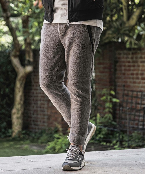 wjk reluxe(ダブルジェーケーリラックス)の「mp15276- Solid Boa Pants ボアパンツ(WR26W-08)(その他パンツ・メンズ・グレー/ブラック/ネイビー・L/M/S)」の13枚目の写真