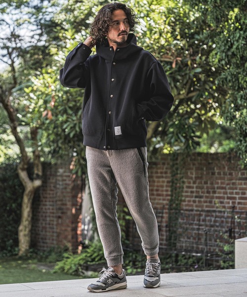 wjk reluxe(ダブルジェーケーリラックス)の「mp15276- Solid Boa Pants ボアパンツ(WR26W-08)(その他パンツ・メンズ・グレー/ブラック/ネイビー・L/M/S)」の14枚目の写真