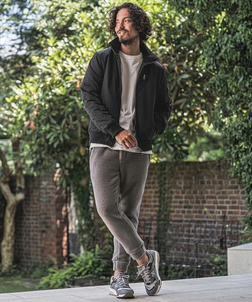 wjk reluxe(ダブルジェーケーリラックス)の「mp15276- Solid Boa Pants ボアパンツ(WR26W-08)(その他パンツ・メンズ・グレー/ブラック/ネイビー・L/M/S)」の16枚目の写真