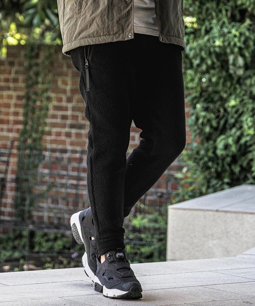 wjk reluxe(ダブルジェーケーリラックス)の「mp15276- Solid Boa Pants ボアパンツ(WR26W-08)(その他パンツ・メンズ・グレー/ブラック/ネイビー・L/M/S)」の18枚目の写真