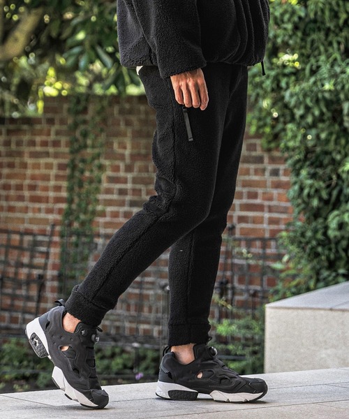wjk reluxe(ダブルジェーケーリラックス)の「mp15276- Solid Boa Pants ボアパンツ(WR26W-08)(その他パンツ・メンズ・グレー/ブラック/ネイビー・L/M/S)」の20枚目の写真