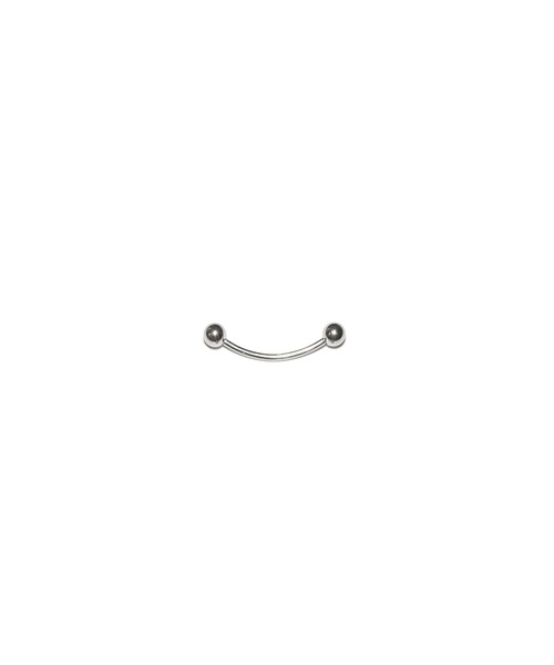 MORPH(モルフ)の「MORPH モルフ バナナバーベル ボディーピアス 16ゲージ 6mm~16mm(ピアス(片耳用)・レディース・シルバー・6/8/10/12/14/16)」の3枚目の写真