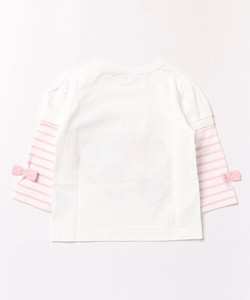 ANPANMAN KIDS COLLECTION(アンパンマンキッズコレクション)の「袖取り外しドキンちゃんコキンちゃん長袖Tシャツ(Tシャツ/カットソー・キッズ・オフホワイト/ピンク・110cm/120cm/100cm/90cm/80cm)」の3枚目の写真