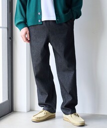【ストレッチ】楽シェフデニムイージーパンツ