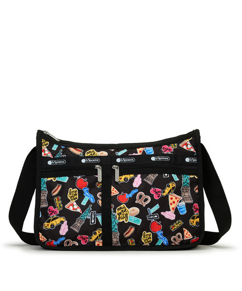 LeSportsac(レスポートサック)の「DELUXE EVERYDAY BAG NYCアイコニックステッカーズ(ショルダーバッグ・レディース・その他・FREE)」の1枚目の写真