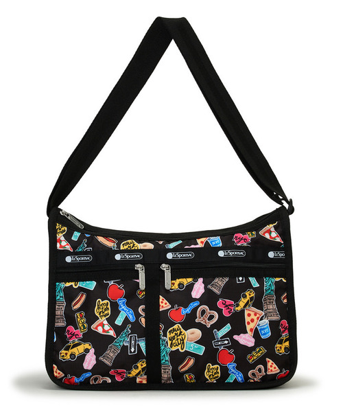 LeSportsac(レスポートサック)の「DELUXE EVERYDAY BAG NYCアイコニックステッカーズ(ショルダーバッグ・レディース・その他・FREE)」の5枚目の写真
