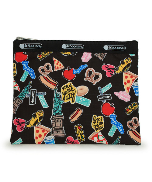 LeSportsac(レスポートサック)の「DELUXE EVERYDAY BAG NYCアイコニックステッカーズ(ショルダーバッグ・レディース・その他・FREE)」の7枚目の写真