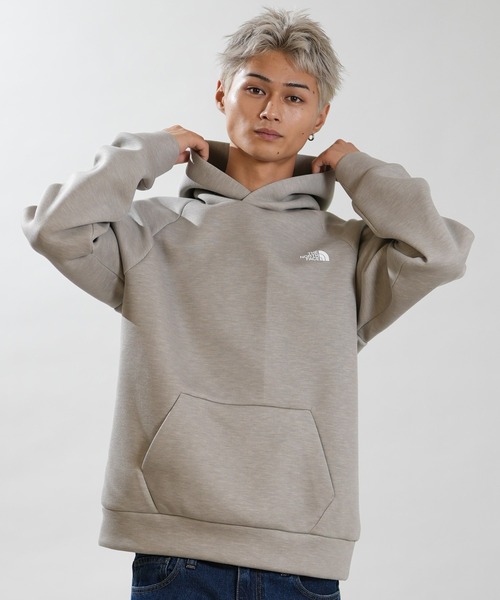 THE NORTH FACE(ザノースフェイス)の「THE NORTH FACE/ザ・ノース・フェイス TECH AIR SWEAT HD プルオーバーパーカー NT62583(パーカー・メンズ・ブラック/グレー/ミックスグレー・M/L/XL)」の2枚目の写真