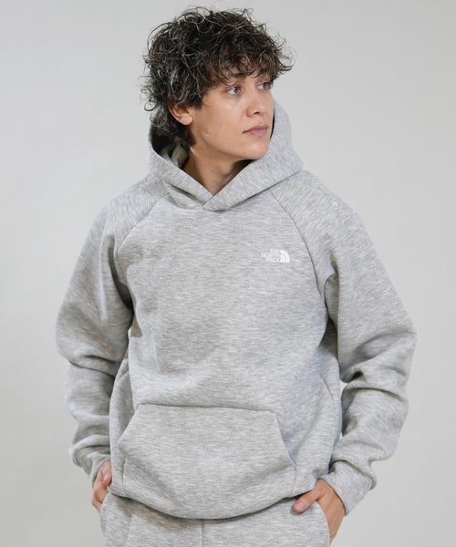 THE NORTH FACE(ザノースフェイス)の「THE NORTH FACE/ザ・ノース・フェイス TECH AIR SWEAT HD プルオーバーパーカー NT62583(パーカー・メンズ・ブラック/グレー/ミックスグレー・M/L/XL)」の3枚目の写真