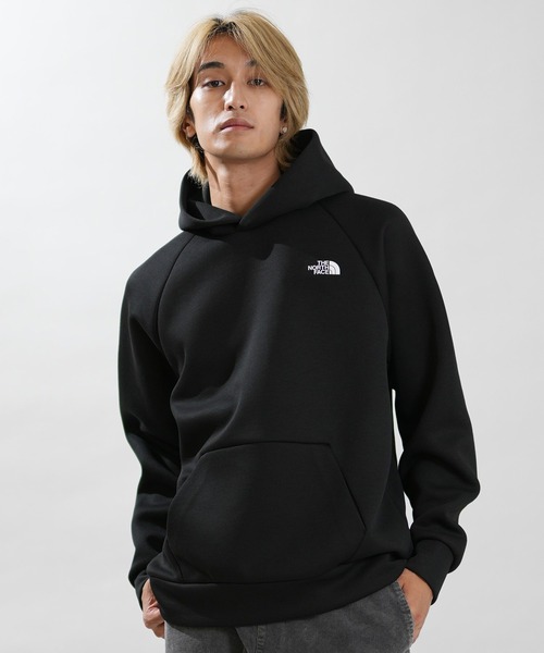 THE NORTH FACE(ザノースフェイス)の「THE NORTH FACE/ザ・ノース・フェイス TECH AIR SWEAT HD プルオーバーパーカー NT62583(パーカー・メンズ・ブラック/グレー/ミックスグレー・M/L/XL)」の1枚目の写真