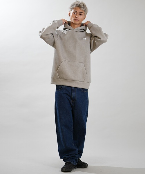 THE NORTH FACE(ザノースフェイス)の「THE NORTH FACE/ザ・ノース・フェイス TECH AIR SWEAT HD プルオーバーパーカー NT62583(パーカー・メンズ・ブラック/グレー/ミックスグレー・M/L/XL)」の8枚目の写真