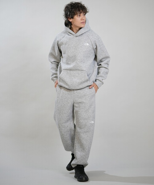 THE NORTH FACE(ザノースフェイス)の「THE NORTH FACE/ザ・ノース・フェイス TECH AIR SWEAT HD プルオーバーパーカー NT62583(パーカー・メンズ・ブラック/グレー/ミックスグレー・M/L/XL)」の14枚目の写真