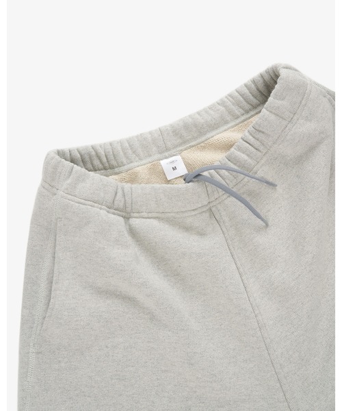 FRONT 11201(フロントワンワントゥーオーワン)の「Organic Yarn Cut Off Pants(スウェットパンツ・メンズ・グレー・XL/L/M/S)」の4枚目の写真
