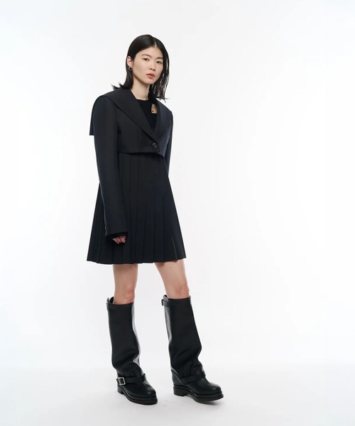 POOLDE(プールデ)の「Elephantine Boots(ブーツ・レディース・ブラック・37/38)」の8枚目の写真