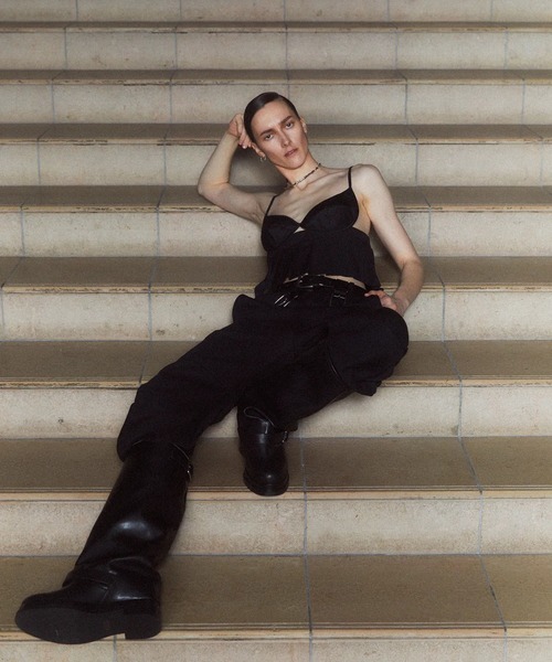 POOLDE(プールデ)の「Elephantine Boots(ブーツ・レディース・ブラック・37/38)」の14枚目の写真