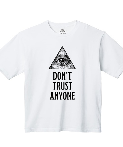 NOBOUND(ノーバウンド)の「NOBOUND(ノーバウンド) 半袖Tシャツ メッセージ ロゴ イラスト プリント ビッグシルエット トップス カットソー レディース(Tシャツ/カットソー・レディース・ホワイト/ブラック/ダルブルー系/カーキ系・S)」の2枚目の写真