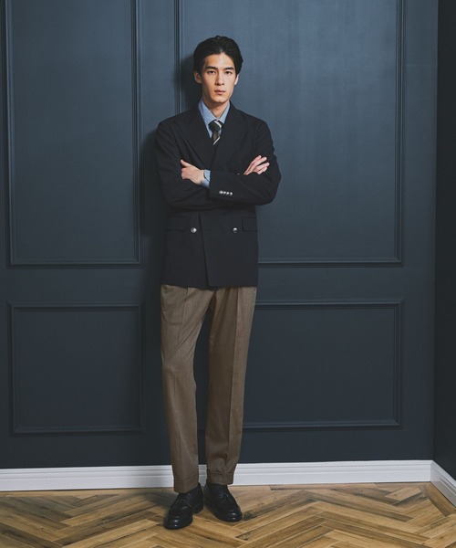 GLOBAL WORK（グローバルワーク）の「ダブルブレストブレザー/Salon de GW/681252（その他アウター・メンズ・ネイビー・SMALL/MEDIUM/X-LARGE/LARGE）」の5枚目の写真