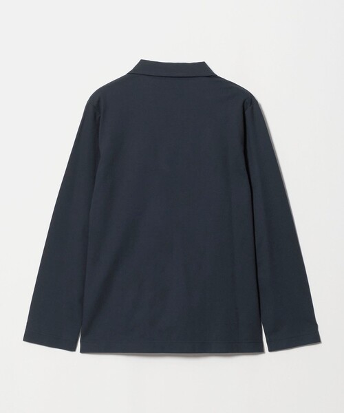 A DAY IN THE LIFE UNITED ARROWS(アデイインザライフユナイテッドアローズ)の「シルケット ジャガード ポンチ カーディガンジャケット<A DAY IN THE LIFE>(カーディガン/ボレロ・メンズ・ネイビー/ダークグレー・M/L/S)」の8枚目の写真