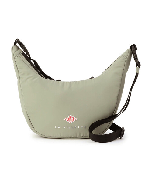 DANTON（ダントン）の「LA VILLETTE - Polyester Taffeta Hand & Shoulder Bag（ショルダーバッグ・レディース・マスタード/グレー/ライトグリーン/アイボリー/ブラック・-）」の4枚目の写真
