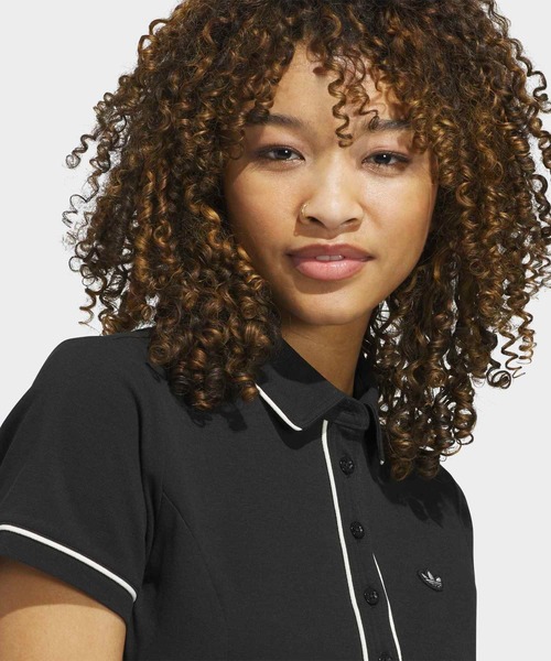 adidas（アディダス）の「オリジナルスドレス【adidas Golf/アディダスゴルフ】（ワンピース・レディース・ブラック・SMALL/MEDIUM/LARGE/XX-LARGE/X-SMALL/X-LARGE）」の3枚目の写真