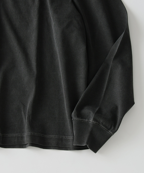 Healthknit(ヘルスニット)の「Healthknit / ヘルスニット 別注 ヘンリーネック ロンT(Tシャツ/カットソー・メンズ・ホワイト/ブラック系その他/グレー・X-LARGE/MEDIUM/SMALL/LARGE)」の4枚目の写真