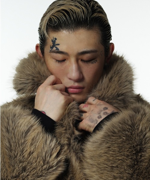 DANKE SCHON(ダンケシェーン)の「DankeSchon/ダンケシェーン/REVERSIBLE FUR COLLAR N2B(ミリタリージャケット・メンズ・ブラック/カーキ・M/L)」の3枚目の写真
