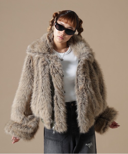 DANKE SCHON(ダンケシェーン)の「DankeSchon/ダンケシェーン/REVERSIBLE FUR COLLAR N2B(ミリタリージャケット・メンズ・ブラック/カーキ・M/L)」の18枚目の写真