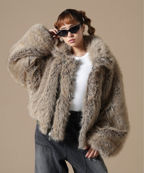 DANKE SCHON(ダンケシェーン)の「DankeSchon/ダンケシェーン/REVERSIBLE FUR COLLAR N2B(ミリタリージャケット・メンズ・ブラック/カーキ・M/L)」の19枚目の写真