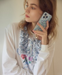 Cath Kidston（キャスキッドソン）の「スマホストラップ Garden Bouquet（スマホグッズ）」