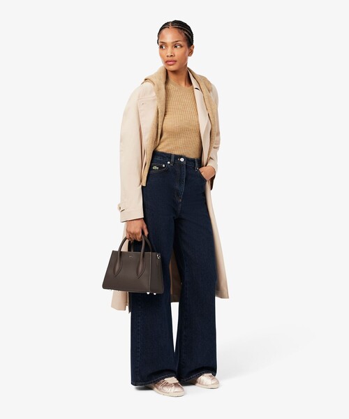 LACOSTE(ラコステ)の「レディース CLUB-LOW 2265 SFA(スニーカー・レディース・ベージュ・24.5cm/24.0cm/23.5cm/23.0cm/22.5cm/25.5cm)」の8枚目の写真