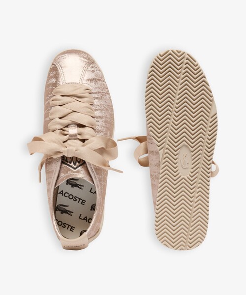 LACOSTE(ラコステ)の「レディース CLUB-LOW 2265 SFA(スニーカー・レディース・ベージュ・24.5cm/24.0cm/23.5cm/23.0cm/22.5cm/25.5cm)」の5枚目の写真